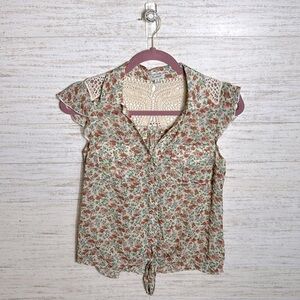 B_envied Floral Blouse | SIZE S